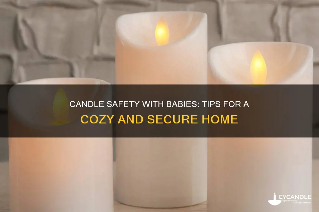 can you light candles in a house with a baby