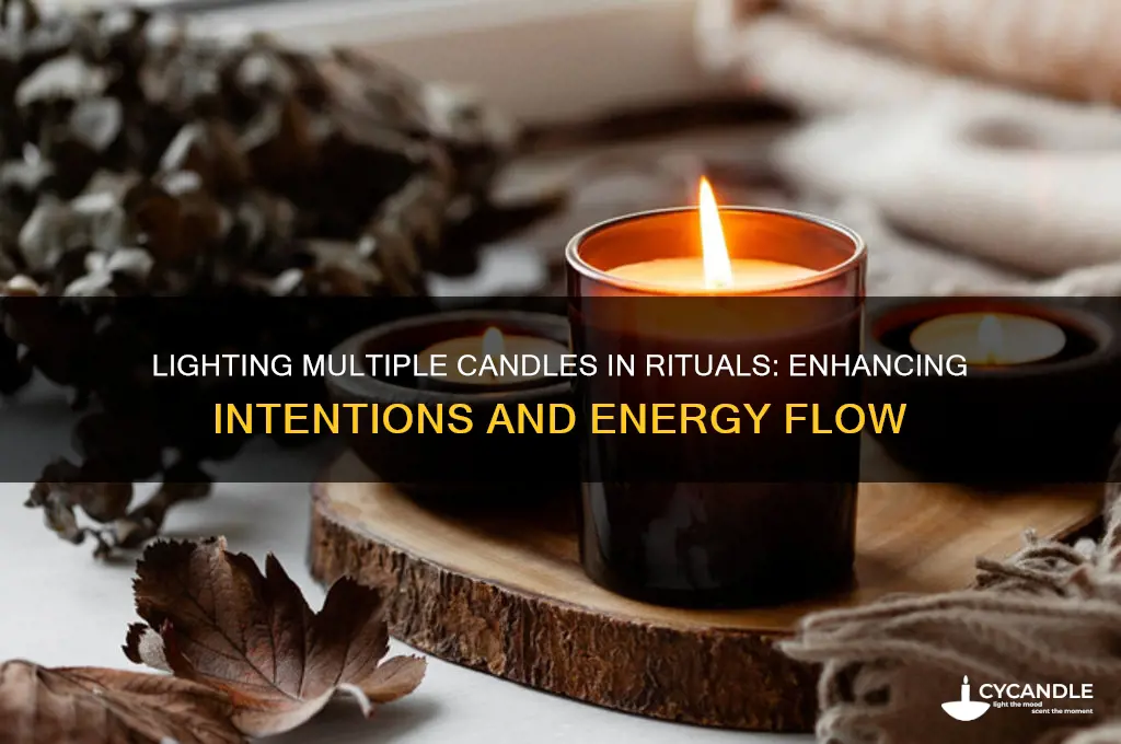 can you light more than one candle for rituals