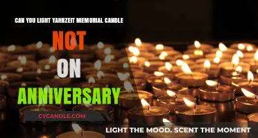 Lighting Yahrzeit Candles Beyond the Anniversary: Traditions and Flexibility