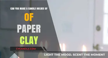 Crafting a Paper Clay Candle Holder: A Creative DIY Guide