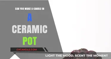 Crafting Candles in Ceramic Pots: A Creative DIY Guide