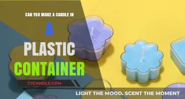 Crafting Candles in Plastic Containers: Safety Tips and Techniques