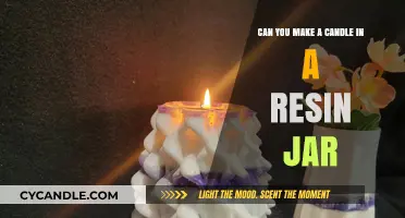 Crafting Candles in Resin Jars: A Creative DIY Guide