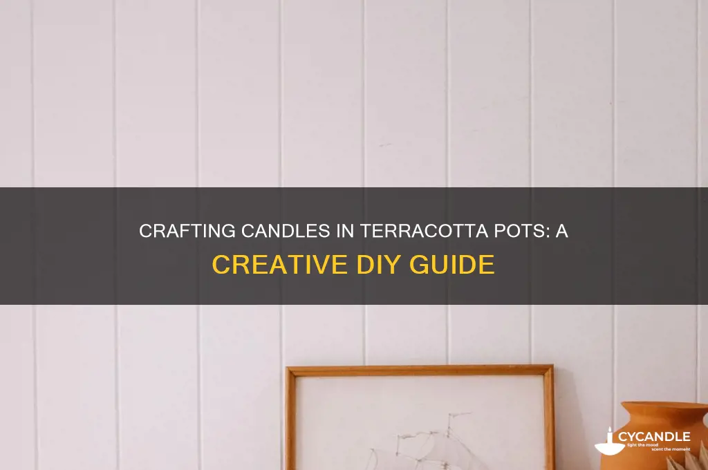 can you make a candle in a terracotta pot