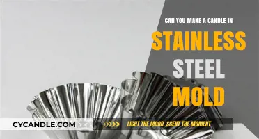 Crafting Candles: Using Stainless Steel Molds for Perfect Results