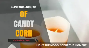 Sweet DIY: Crafting Candles from Candy Corn – A Creative Guide