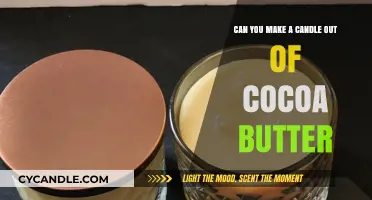 Crafting Cocoa Butter Candles: A Sweetly Scented DIY Guide