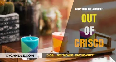 Crafting Candles with Crisco: A Unique DIY Wax Alternative