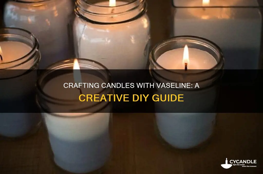 can you make a candle out of vaseline