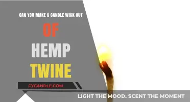Hemp Twine as Candle Wick: A Sustainable DIY Alternative