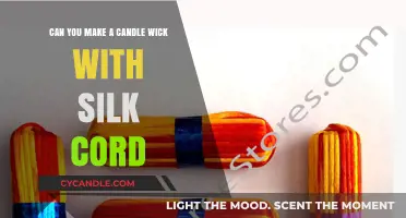 Crafting Candle Wicks: Silk Cord as a Creative Alternative