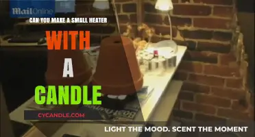 DIY Candle Heater: Warming Small Spaces Safely and Simply