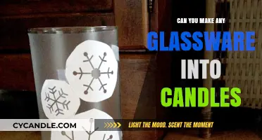 Transforming Glassware into Candles: Creative DIY Ideas and Tips