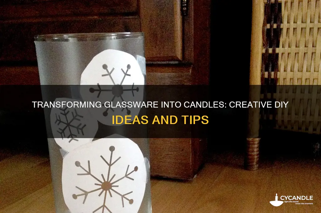 can you make any glassware into candles