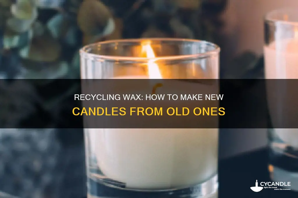 can you make candle from existing candles