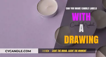 Crafting Custom Candle Labels: Drawing Your Own Designs Made Easy