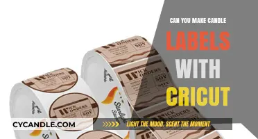 Crafting Custom Candle Labels: A Cricut Beginner's Guide
