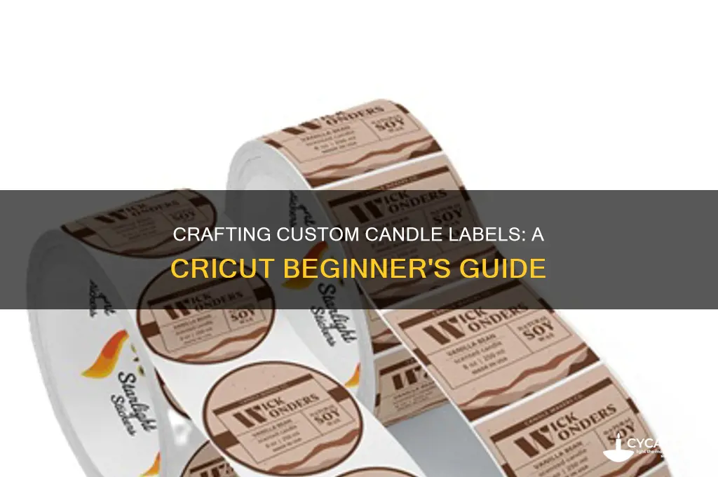 can you make candle labels with cricut