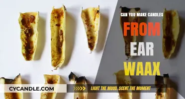 Unusual Candle Making: Exploring Ear Wax as a Creative Alternative