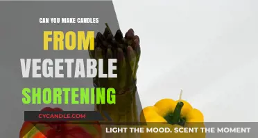 Crafting Candles with Vegetable Shortening: A Creative DIY Guide