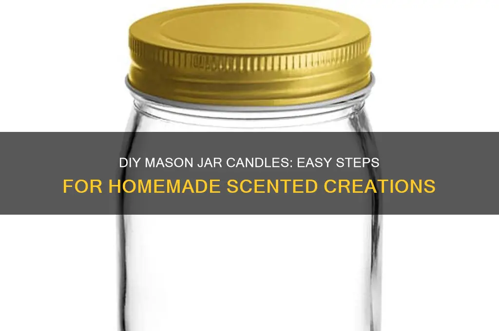 can you make candles in mason jars