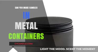 Crafting Candles in Metal Containers: Tips, Safety, and Best Practices