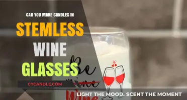 Crafting Candles in Stemless Wine Glasses: A Creative DIY Guide