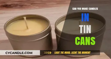 DIY Candle Making: Crafting Beautiful Candles in Tin Cans