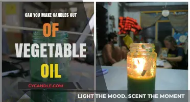 Crafting Eco-Friendly Candles: Using Vegetable Oil for Sustainable Lighting