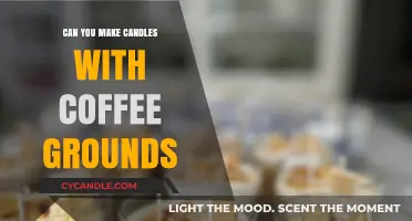 Brewing Light: Crafting Coffee Ground Candles at Home