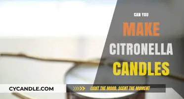DIY Citronella Candles: Easy Steps to Make Your Own Bug Repellent