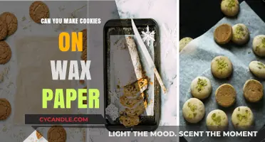 Baking on Wax Paper: Can You Make Cookies Without a Mess?