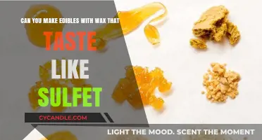 Crafting Sulfent-Flavored Edibles: Using Wax for Unique Taste Experiences