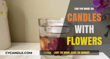 Crafting Gel Candles with Flowers: A Creative DIY Guide