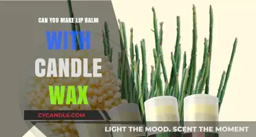 Using Candle Wax for Lip Balm: Safe DIY Alternative or Risky Idea?