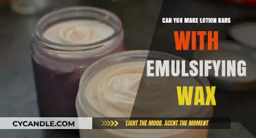 Crafting Lotion Bars: Using Emulsifying Wax for Smooth, Solid Results