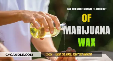 DIY Cannabis Massage Lotion: Using Marijuana Wax for Relaxation