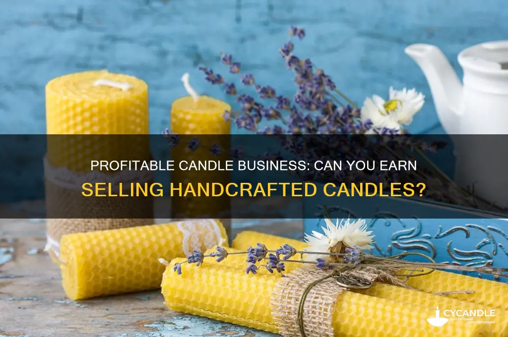 can you make money selling candles