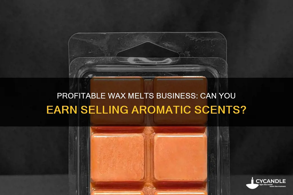 can you make money selling wax melts