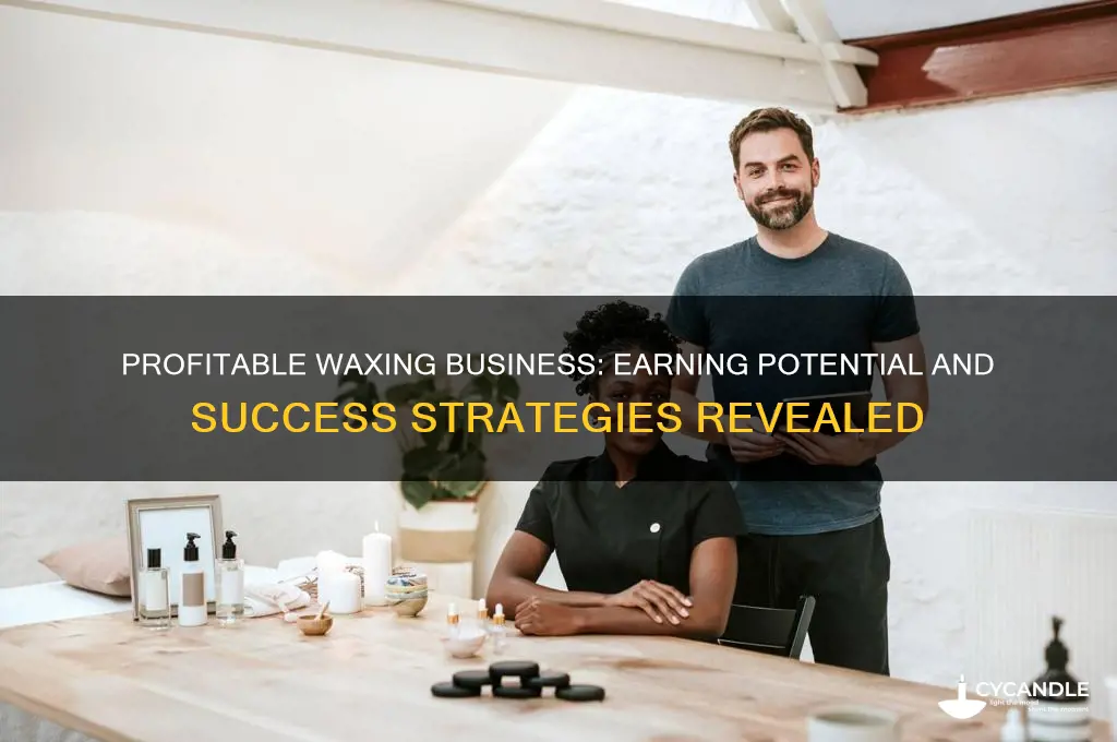 can you make money with body wax buisness