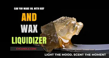 Crafting Cannabis Oil: Using Kief and Wax Liquidizer for Smooth Results