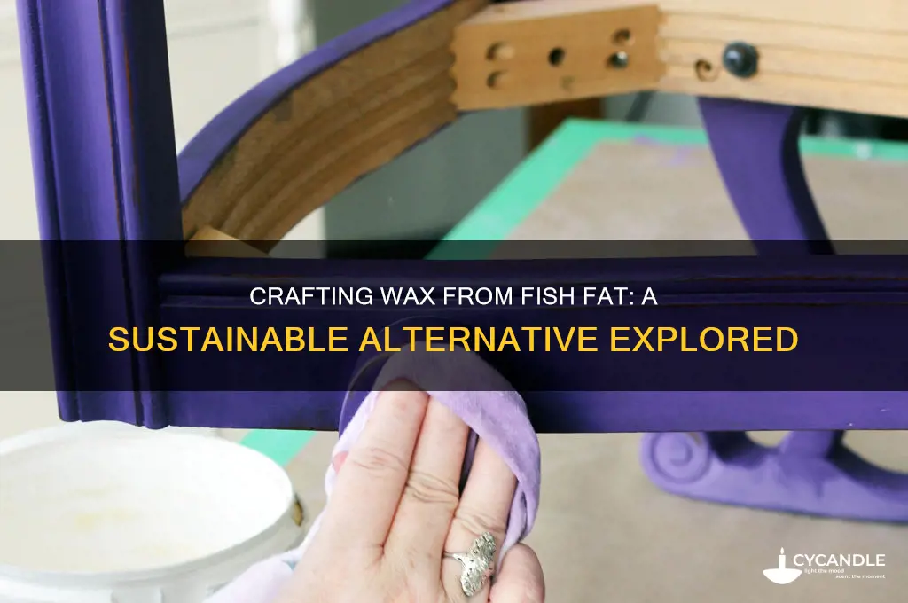can you make wax out of fish fat