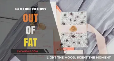 Crafting Wax Stamps: Can Animal Fat Be a Creative Alternative?