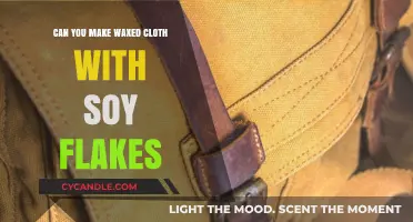 Crafting Waxed Cloth: Using Soy Flakes for Eco-Friendly Fabric Coating