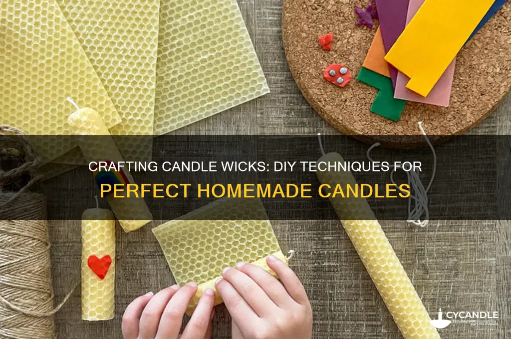 can you make wicks for candles
