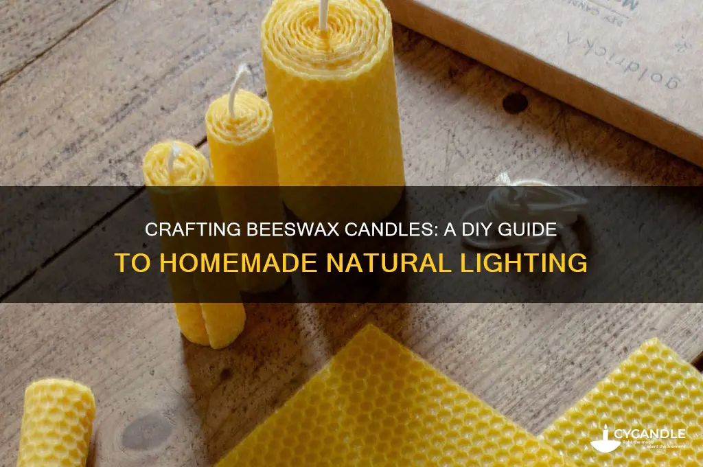 can you make your own beeswax candles