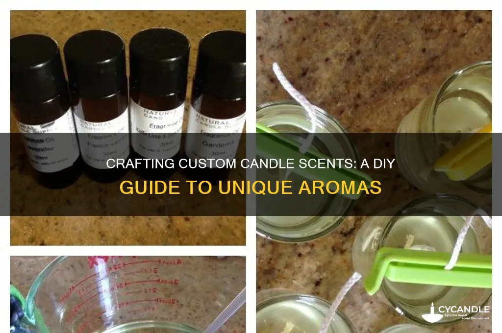 can you make your own candle scents