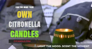DIY Citronella Candles: Crafting Bug-Repelling Aromas at Home
