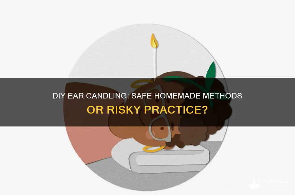 can you make your own ear candle