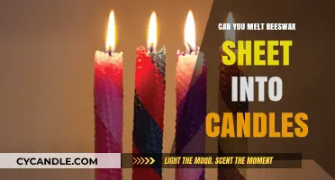 Melt Beeswax Sheets: Easy DIY Candle Making Guide